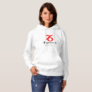 Pull À Capuche Symbole zodiaque de Capricorne