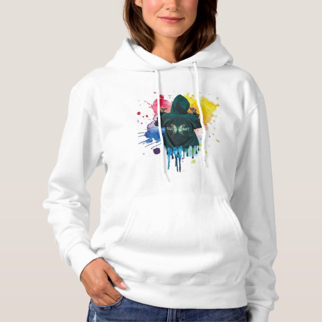 Pull À Capuche T-shirt (Devant)