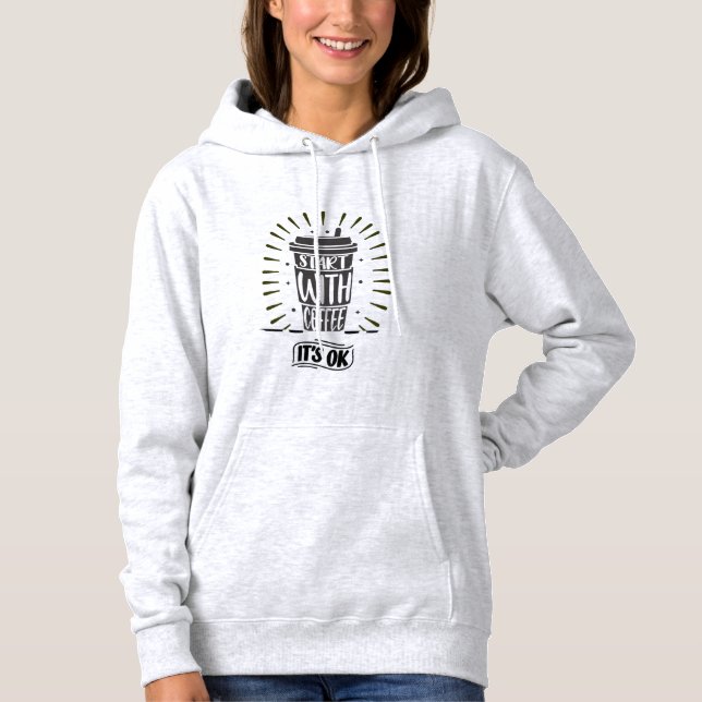 Pull À Capuche T-shirt (Devant)