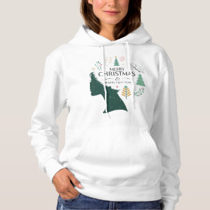 Pull À Capuche T-shirt à capuche de Noël africain 