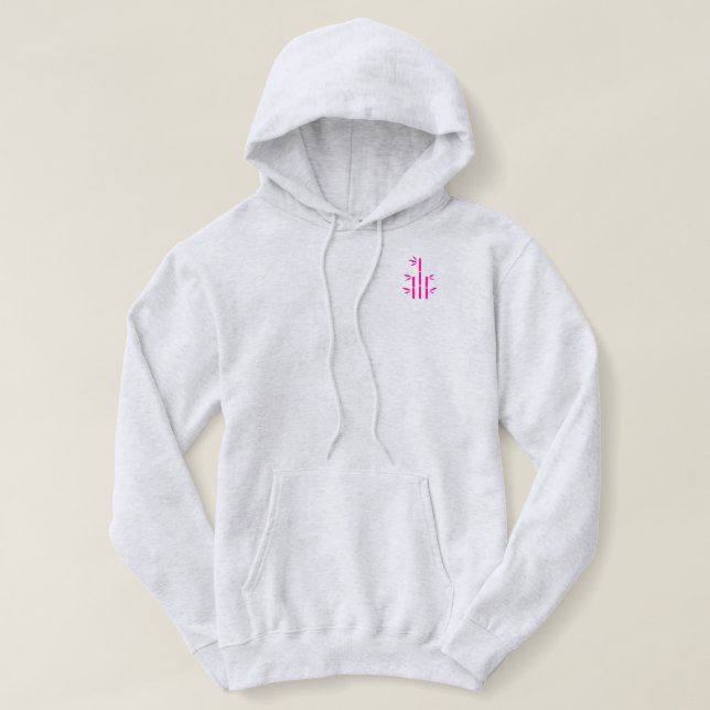 Pull À Capuche T-Shirt(Ash Vivid) -> T-Shirt (Cendre Vive) (Design devant)
