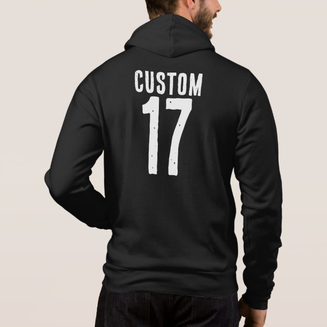 Pull À Capuche T-Shirt Basique pour Homme St Patrick's Day Person (Dos)