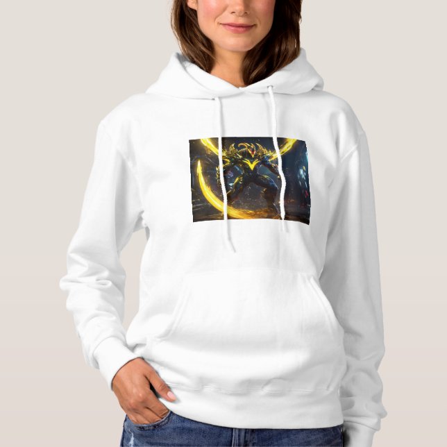 Pull À Capuche T-shirt crissement nouvelle année design (Devant)