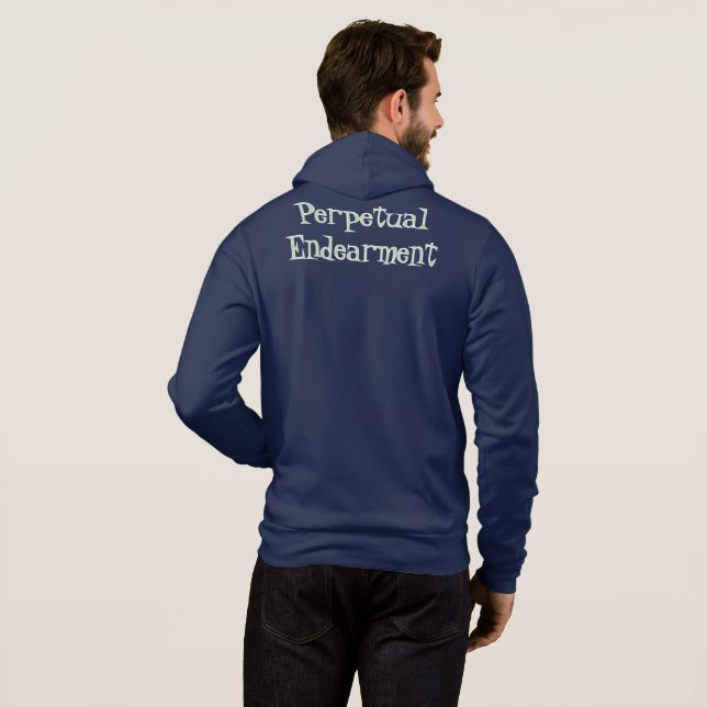 Pull À Capuche T-Shirt Dépendance Perpétuelle (Dos entier)