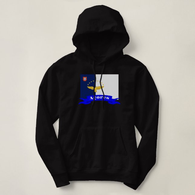 Pull À Capuche T-shirt design portugais (Design devant)