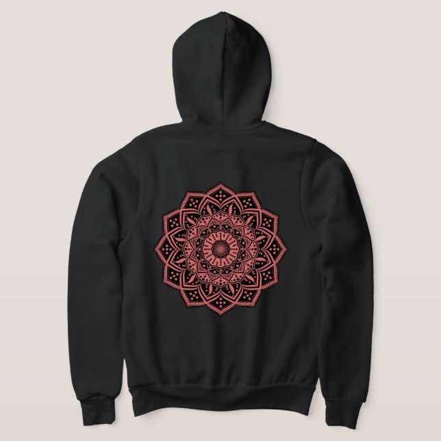 Pull À Capuche T-shirt homme Mandala (Couchage Retour)