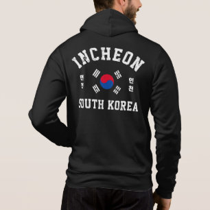 Pull À Capuche T-shirt Incheon Corée du Sud