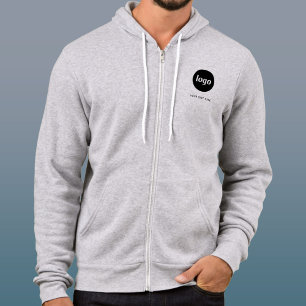Pull À Capuche T-shirt simple avec logo et texte pour les entrepr