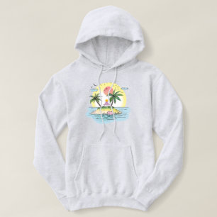 Pull À Capuche T-shirt streetwear coucher de soleil sur une île t