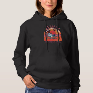 Pull À Capuche Technicien Laser Retraité Retraite Vintage