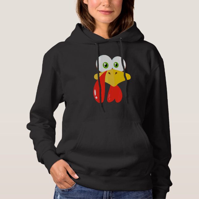 Pull À Capuche Tee shirt de Thanksgiving heureux pour garçons fil (Devant)