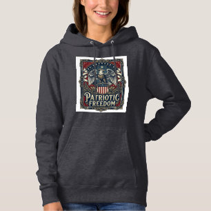 Pull À Capuche Tee-shirt graphique vectoriel Stargazer patriotiqu