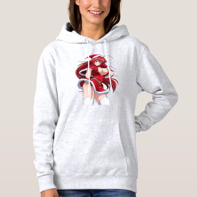 Pull À Capuche Tenue d'hiver Anime Santa Diva - T-Shirt (Devant)