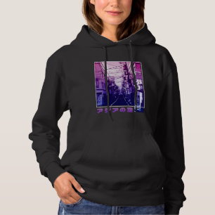 Pull À Capuche Tokyo Japon Vaporwave esthétique Japonais 90s Stre
