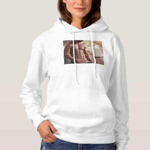 Pull À Capuche Torse d'homme musclé torse nu sixpack de SlipperyJ