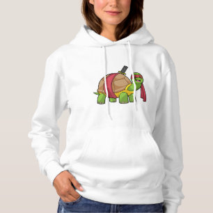 Pull À Capuche Tortue aux arts martiaux avec épée