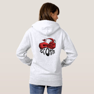 Pull À Capuche Transpirez Votre Péché Diable Paresse Vivid