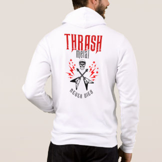 Pull À Capuche Trash Metal ne meurt jamais