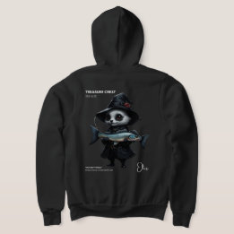 Pull À Capuche TREASURE CREST “OTIS” Mens Full-Zip Hoodie