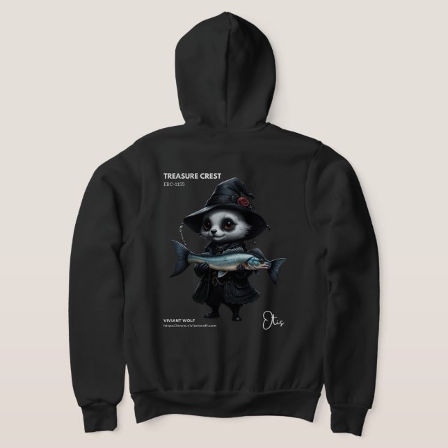 Pull À Capuche TREASURE CREST “OTIS” Mens Full-Zip Hoodie (Couchage Retour)