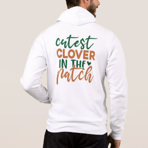 Pull À Capuche Trèfle le plus mignon de la parcelle St Patrick-60