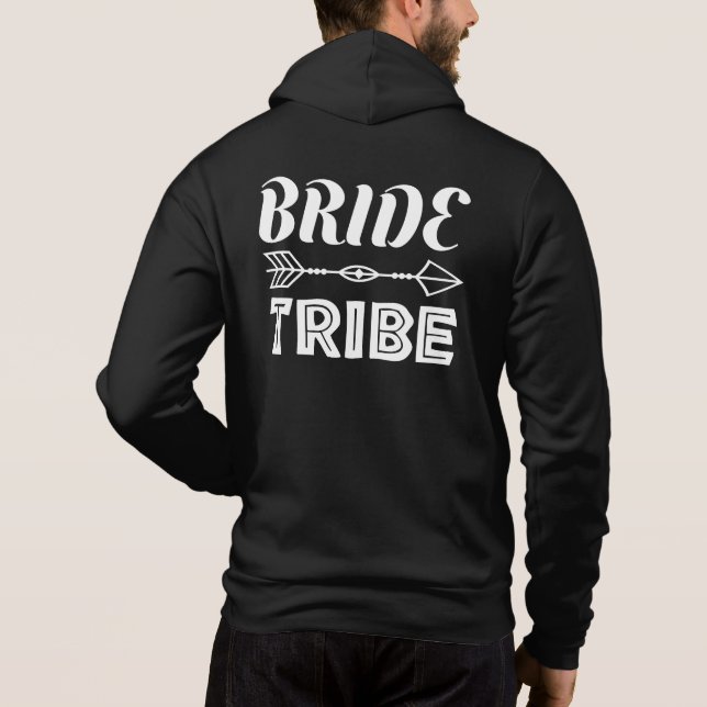 Pull À Capuche Tribu de la mariée   (Dos)