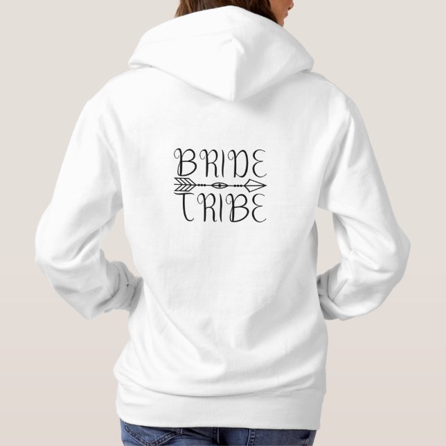 Pull À Capuche Tribu de la mariée nouveau (Dos)