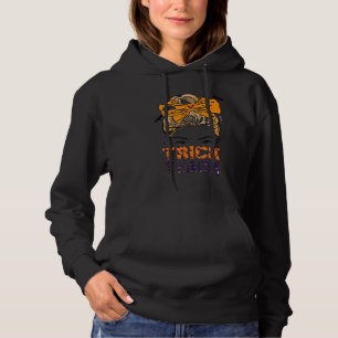 Pull À Capuche Trick Ou Enseigner Halloween Enseignant Messy Busp