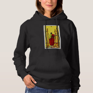Pull À Capuche Trois Wagons Vintage Tarot Card Rider Waite déc
