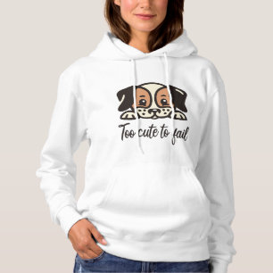 Pull À Capuche Trop mignon pour échouer