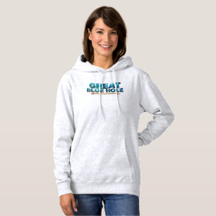 Pull À Capuche Trou Bleu Géant Belize Grand Gouffre Marin Merveil