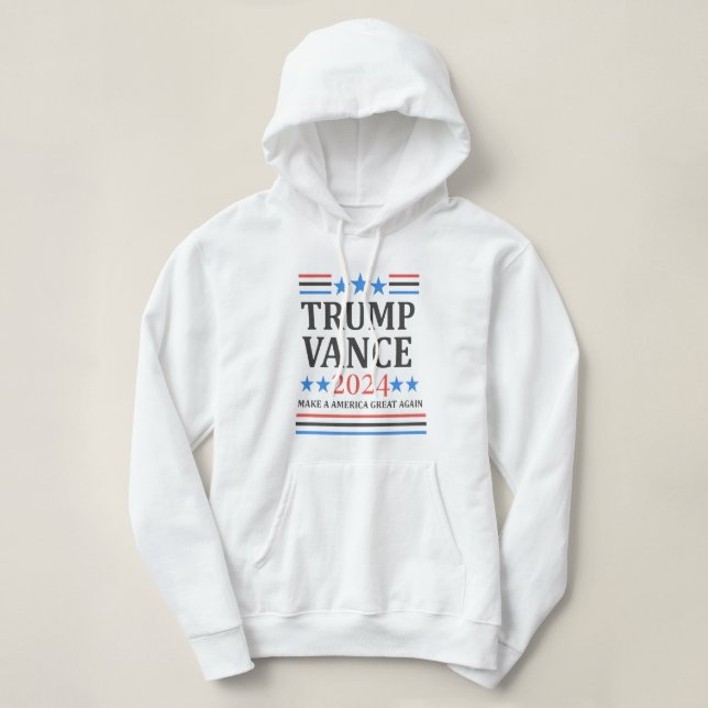 Pull À Capuche Trump Vance 2024 Shirt (Design devant)