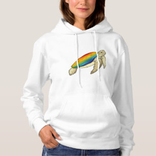 Pull À Capuche Turtle Rainbow