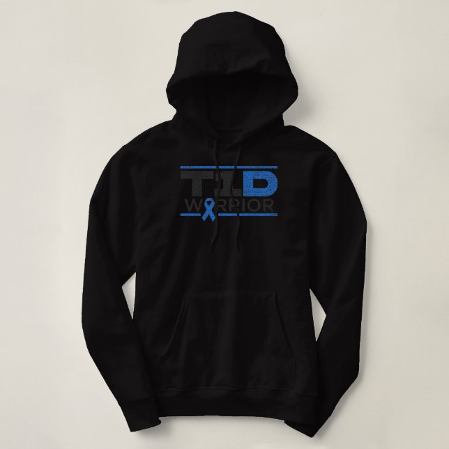 Pull À Capuche Type 1 Diabète T1D Guerrier (Design devant)