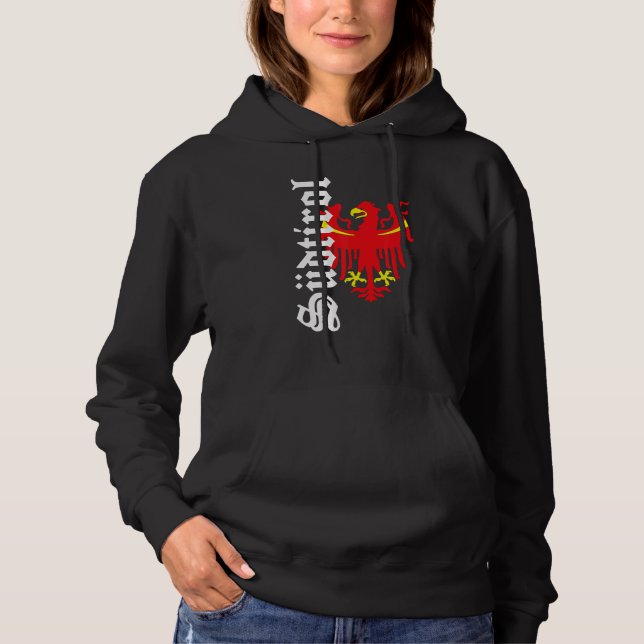 Pull À Capuche Tyrol Du Sud Avec Armoiries (Devant)