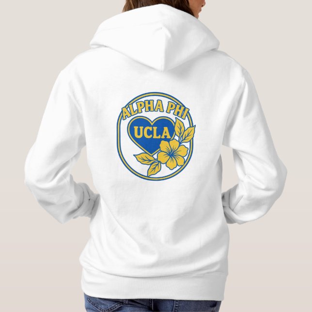 Pull À Capuche UCLA Hawaii-PHI (Dos)