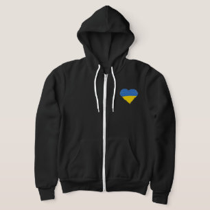 Pull À Capuche Ukraine Love & Flag