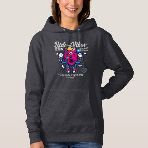 Pull À Capuche Un jour idéal pour être heureux   Monstre drôle en