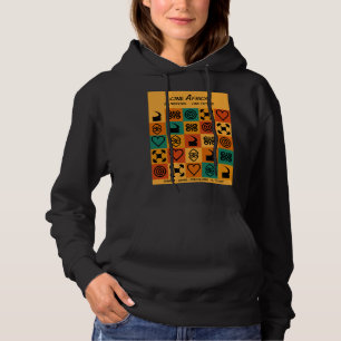Pull À Capuche Une Afrique – Adinkra – Ghana -