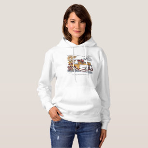 Pull À Capuche Unicorn Reindeer femmes à capuchon sweatshirt