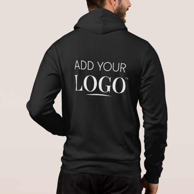 Pull À Capuche Uniforme d'employé Logo de l'entreprise Marque Noi (Dos)