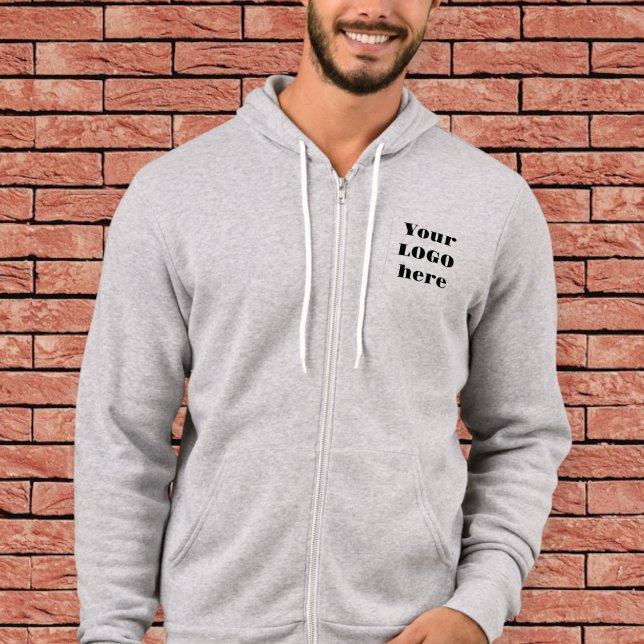 Pull À Capuche Unisex customized sweater with zipper (Créateur téléchargé)