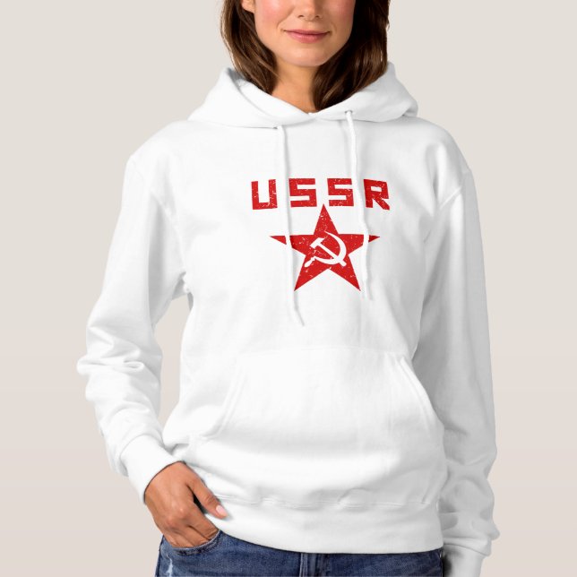 PULL À CAPUCHE URSS (Devant)