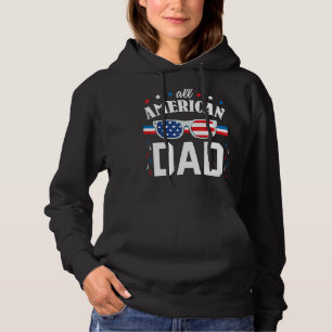 Pull À Capuche Us Drapeau Tous Papa Américain Joyeux Père Day Gra