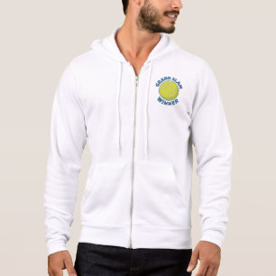 Pull À Capuche Vainqueur du Grand Chelem Balle de Tennis Champion