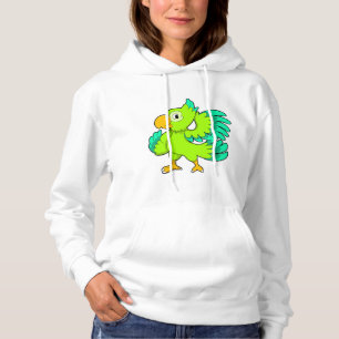 Pull À Capuche Vert perroquet