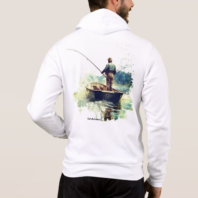 Pull À Capuche Veste à capuche zippée pour hommes adultes  (Dos)