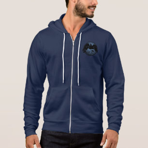 Pull À Capuche Veste à capuchon Corbeau Veste d'art Corbeau