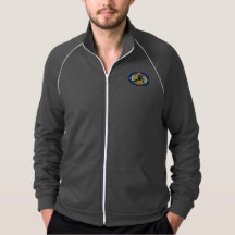Veste de la fermeture éclair des hommes/club de