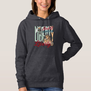 Pull À Capuche Vêtement Patriotique Vintage Douce Terre de Libert